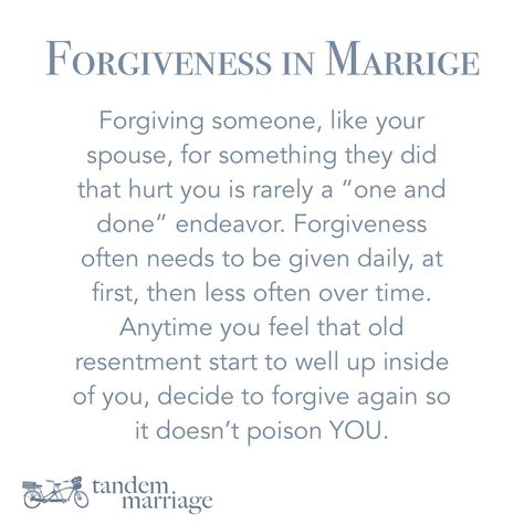 Marriage And Forgiveness Quotes, Forgiving Someone Who Hurt You, How To Forgive Someone Who Hurt You, Resentment In Marriage, Forgiveness In Marriage, Forgiving Someone, Marriage Encouragement, Radical Forgiveness, Spouse Quotes