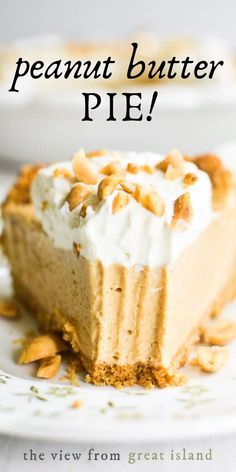 Creamy Pie, Plain Cookies, Chocolate Graham Crackers, America's Test Kitchen Recipes, Peanut Butter Desserts, Best Peanut Butter, Peanut Butter Filling, Peanut Butter Pie, America's Test Kitchen