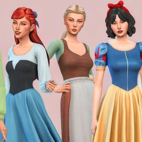 Ts4 Disney Cc, Sims 4 Mods Disney, Sims 4 Cc Maxis Match Disney, Sims 4 Cc Maxis Match Snow White, Sims 4 Princess Hair Cc, Sims 4 Princess Cc Maxis Match, Disney Sims 4, Sims 4 Disney Princess Challenge, Sims 4 Snow White Cc