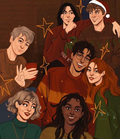 Marauders Fanart, Marauders Fan Art, All The Young Dudes, Lily Evans, Harry Potter Marauders, Remus Lupin, Marauders Era, Harry Potter Fan Art, Wow Art