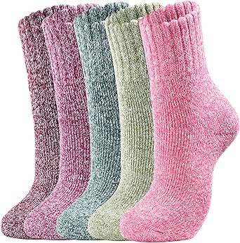 https://amzn.to/3Hmlfay Womens Wool Socks, Thick Wool Socks, Wine Socks, Knit Wool Socks, Men Boot, Hiking Socks, Cozy Socks, Winter Socks, Socks For Women