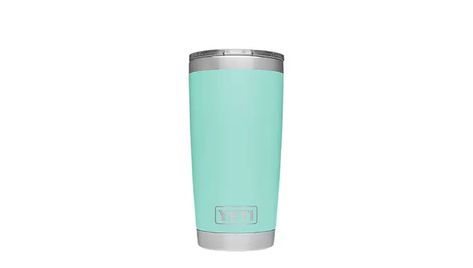 Rambler 20 oz Tumbler with MagSlider Lid, Seafoam Yeti Rambler Tumblers, Tumbler Handle, Yeti Cup, Yeti Tumbler, Yeti Rambler, Coffee Tumbler, Insulated Cups, 20 Oz Tumbler, Wine Tumblers