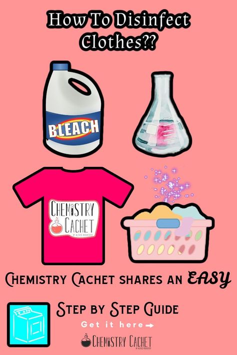 Learn how to properly disinfect clothing step by step with Chemistry Cachet. We are breaking it down based on simple science. Sanitize your clothes the easy way without having to use bleach if necessary! Tide Laundry Detergent, Best Laundry Detergent, Bleaching Clothes, Simple Science, Laundry Tips, Homemade Laundry Detergent, Homemade Laundry, Washing Soda, Helpful Things