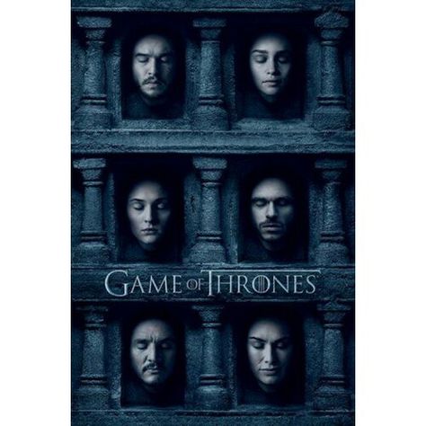 Game of Thrones - Hall of Faces Wall Art Poster 1Art1 Game Of Thrones Wallpaper, Finn Jones, Jerome Flynn, Indira Varma, Game Of Thrones Instagram, Freddie Stroma, Watchers On The Wall, Liam Cunningham, Jonathan Pryce