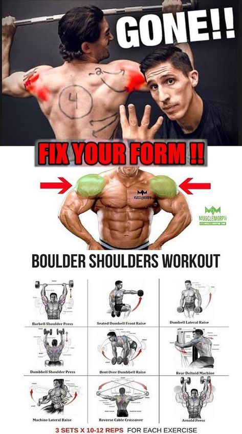 [Promotion] 91 Great Workout Tops Insights To Try Out In No Time #workouttops Boulder Shoulder Workout, Best Shoulder Workout, Shoulder Exercises, Gym Antrenmanları, Build Muscle Fast, Barbell Workout, Gym Workout Chart, Muscle Building Workouts, Weight Training Workouts