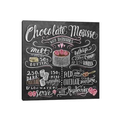 Chalkboard Art Menu Boards, Ice Cream Chalkboard Art, Home Chocolate, Chocolate Lovers Gift, Lily And Val, Illustrated Recipe, Kitchen Notes, Chocolate Mousse Recipe, Chalk Lettering