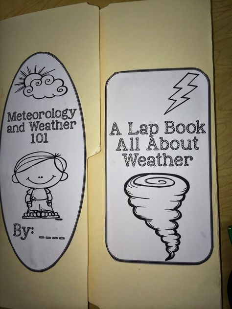 Weather Lapbook, Teaching Weather, Lapbook Ideas, Weather Unit, Blogging Quotes, Weather Activities, Interactive Lessons, Fair Projects, Science Units