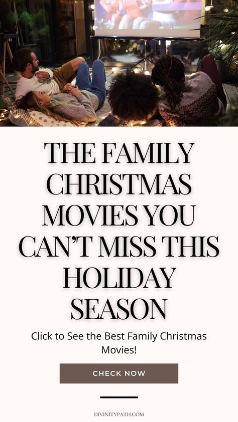 Looking for the perfect Christmas movies to enjoy with your family this holiday season? Here’s a list of must-watch family Christmas movies that will bring warmth, joy, and a sprinkle of holiday magic into your home. Holiday Movies List, Best Family Christmas Movies, Cozy Movies, Christmas Movies List, Family Christmas Movies, Seasons Activities, Movies List, Mood Boosters, Thanksgiving Activities