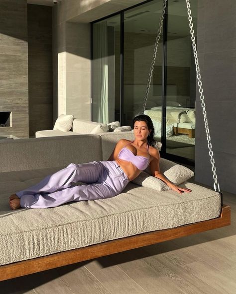 Kourtney Kardashian Barker, Celebrity Swimwear, Reign Disick, Kim House, Jenner House, Kourtney Kardashian Style, Celeb Fashion, Jenner Family, Relaxing Places