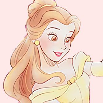 Belle Aesthetic Disney, Pink Beauty And The Beast, Belle Pfp, Belle Icon, Belle Aesthetic, Disney+ Icon, Printable Wall Collage, Belle Beauty And The Beast, Belle Beauty