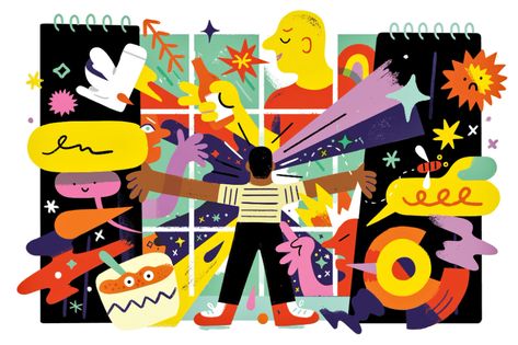 Decoding Your Airbnb: Adventures in Voyeurism - The New York Times Andy J Pizza, Cartoon Graffiti, Graphisches Design, Editorial Art, Gambar Figur, Flat Illustration, Editorial Illustration, Funky Art, American Design