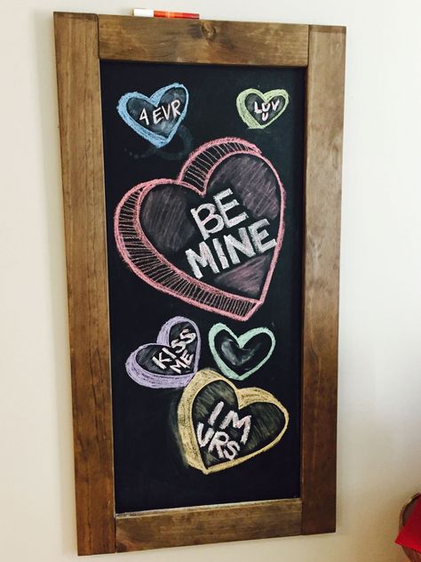 Valentines Blackboard Art, Heart Chalkboard Art, Valentines Chalk Board Design, Valentine Chalkboard Art Ideas, Colorful Chalkboard Art, Valentine Blackboard Ideas, Fun Chalkboard Art, Seasonal Chalkboard Ideas, Valentine’s Chalkboard Art