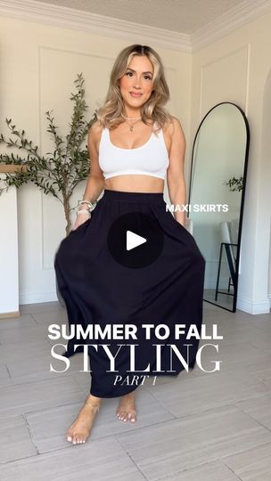 225K views · 47K reactions | Transitioning Summer pieces into FALL P1 🤗 #outfitinspo ✔️ Comment FALL ME for links to your DM
✔️◾️Commenta ENLACE y te mando links directamente a tu DM! 

◾️Link also found in my AUG 🛒🛍️ highlight in my bio! 
◾️ Be sure to 'Accept my message request' under your DM requests! 
◾️ Turn on notifications for all my posts so you never miss a link 😉
◾️ Look + more linked on LTK 🖤 Not familiar with LTK? It’s an app you can download to EASILY shop ALL my looks 🤗
◾️Download the LTK app and search IMLOLA (or tap my bio>LTK) to shop THIS look & more. Sizing & so much detail is included on my LTK Posts 😎
◾️I'm 5'2 | 127 lbs | Typically a small | petite-friendly | exact sizing on my LTK CAPTION

#outfitinspiration #fashionstyle #everydayoutfit #outfitideas | Maria L Clothes Capsule, Maxi Skirts Summer, Summer Pieces, Message Request, Fall Transition, My Posts, Beauty Lover, Dress For Success, Style Mistakes