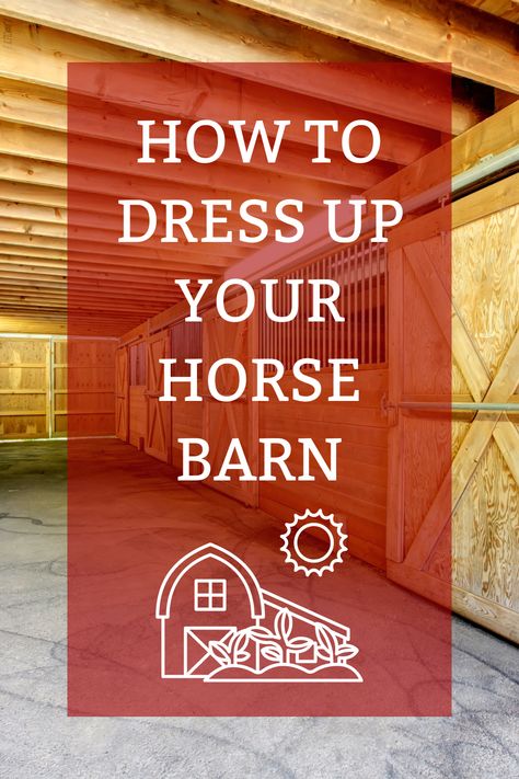 From decorations you can purchase to creative DIY projects there are lots of ways to add some personality and charm to your horse barn. 🐴 Visit our blog for tips on dressing up your horse barn. Barn Hacks Horse, Horse Collar Decor Ideas, Barn Ideas For Horses, Horse Barn Hacks, Horse Feeder Diy, Barn Decorating Ideas, Horse Stall Ideas, Horse Barn Interior, Barn Organization Ideas