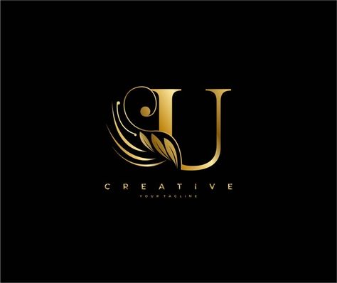 Initial u letter luxury beauty flourishe... | Premium Vector #Freepik #vector #logo #templates #luxury #letter S U Logo, U Name, U And S Letter Love, U Name Dp, Umair Name Dp, As Wallpaper Letter Love, I Letter Images Stylish, U Name Logo, Y Letter Images Stylish