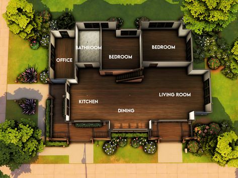 Sims 4 Floorplan 4 Bedroom, Sims 4 Lot Names, 1 Story Sims House Layout, Sims Layout Floor Plans, The Sims 4 Blueprints, Ts4 Floor Plans, Sims 4 Houses Large, House Plans Sims 4, Sims 4 Roof Ideas