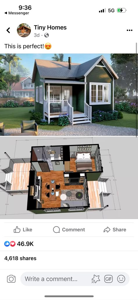 Mini House Design Small Homes, Mini House Design, Homes Layout, Cabin Layout, Mini House Plans, Mini Cabin, Sims 4 House Plans, Layout Bloxburg, Small House Floor Plans