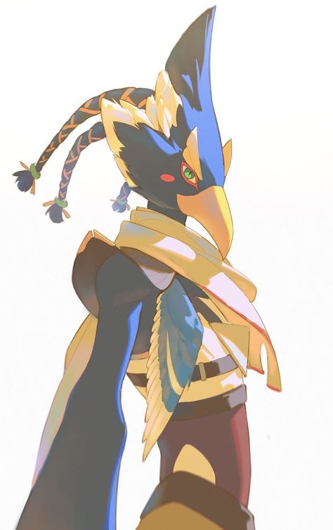 Link X Revali Fanart, Revali Fanart Human, Revali Botw Wallpaper, Legend Of Zelda Revali, Revali Botw Fanart, Revali Botw, Botw Revali, Zelda Hyrule Warriors, Botw Zelda