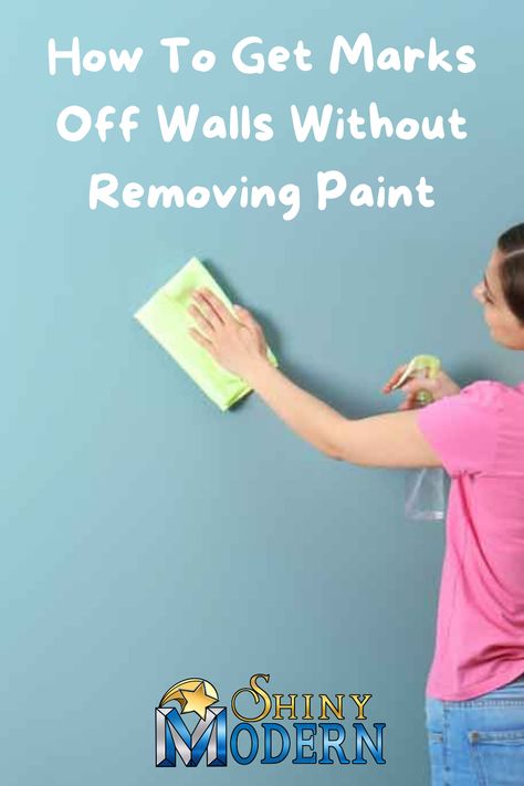 Cleaning Walls Without Removing Paint, How To Wash Walls Without Removing Paint, How To Get Marks Off Walls, How To Wash Painted Walls, Clean Walls Without Removing Paint, How To Clean Walls Without Ruining Paint, How To Remove Adhesive, Blue Highlighter, Cleaning White Walls