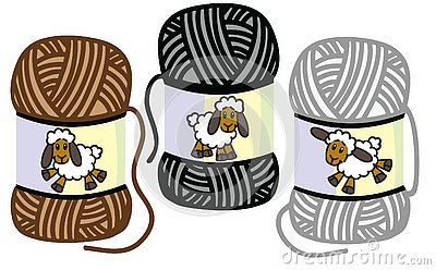 Cartoon funny sheep on the woolly thread balls. Yarns of lamb wool . Isolated vector illustration Wool Clipart, Yarn Cartoon, Farm Clipart, Sheep Cartoon, Cartoon Sheep, Funny Sheep, Cartoon Funny, Cartoon Images, Soft Wool