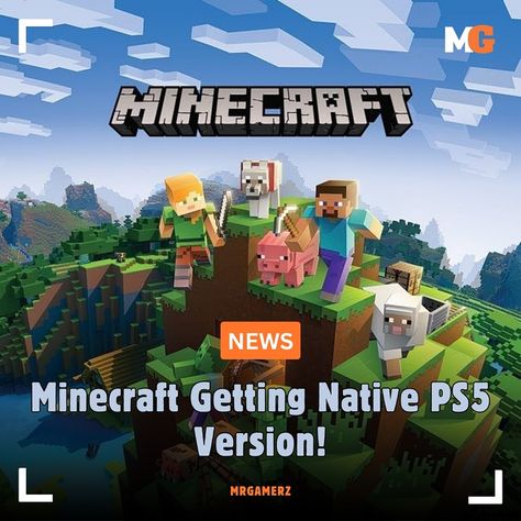 Coming Soon: Minecraft's Native PS5 Version! #Minecraft Flying Type Pokemon, Flying Type, Pirate Games, Different Planets, Type Pokemon, Happy Clients, Assassin’s Creed, Mini Games, Pokemon Go