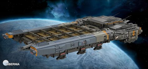 Medium Freighter Ship "Sturgeon" | Remember when colonizing … | Flickr Space Freighter Ship, Sci Fi Cargo Ship, Spaceship Freighter, Freighter Ship, Space Freighter, Sci Fi Ship, Space Fleet, Space Ships Concept, Cargo Ships