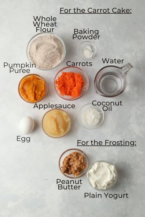 Dog Frosting Recipe, Easter Dog Treats, Dog Friendly Cake, Cake For Dogs, Yogurt Frosting, Dog Birthday Cake Recipe, Dog Cake Recipes, Carrot Dogs, Peanut Butter Yogurt