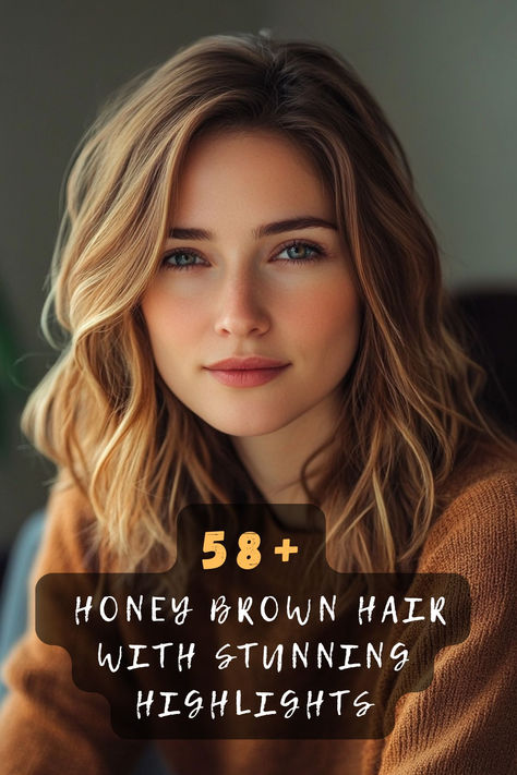 Infuse radiance into your hair with 58 highlight styles for honey brown hair that offer depth and brilliance. 🌞 From golden hues to caramel tones, these highlights add warmth and glow. Curious to find the radiant highlights for your honey brown hair? Click to explore all the glowing options! #RadiantHighlights #HoneyBrownHair #HairInspo #WarmLooks #HairColorTrends #BrilliantStyles #GlowingHair Chestnut Brown Hair With Honey Blonde Highlights, Honey Blonde Highlights On Brown Hair Caramel, Brown Hair Light Highlights, Natural Looking Highlights For Brunettes, Brown Hair With Caramel Highlights Honey, Golden Highlights On Dark Hair, Warm Honey Brown Hair Balayage, Warm Highlights For Brown Hair, Warm Golden Brown Hair