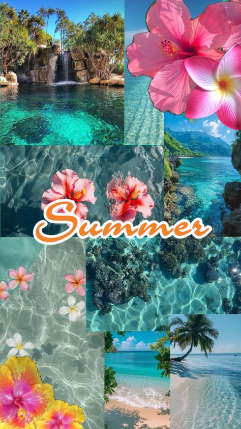 #wallpaper #summer Beach Lockscreen, Slay Wallpapers, Florida Wallpaper, Holiday Wallpapers, Animals Wallpapers, Beautiful Summer Wallpaper, Summer Wallpapers, Wallpaper Summer, Wallpaper Iphone Summer