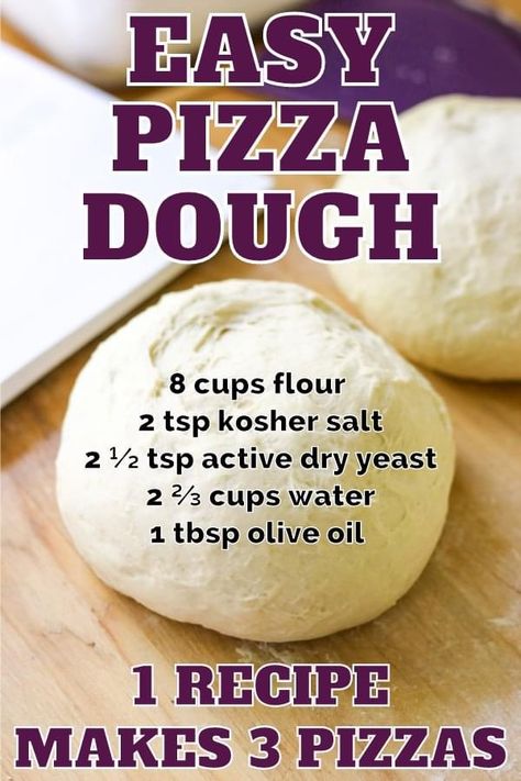 Homemade Italian Pizza Dough, Easy Pizza Dough Recipe, Homemade Italian Pizza, Shoe Lace Pattern, Italian Pizza Dough Recipe, Best Pizza Dough Recipe, Perfect Pizza Dough, Pizza Dough Recipe Easy, Best Pizza Dough