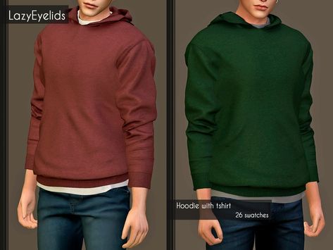 Cute Male Sims, Male Alpha Cc, Masc Clothes, Sims Maxis Match, Sims 4 Cc Male, Male Hoodie, Sims 4 Outfits, The Sims 4 Maxis Match, Cc Clothes