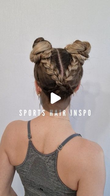 Poppy ✨️♏️ | @poppy_hairstyles ur frenchie gym girl hair bestie🧚🏼‍♂️🫶 some of these tutorials are already available on my page, others ... | Instagram Poppy Hairstyles, Updo Chignon, Sports Hair, Braid Trends, Sport Hair, Gym Hairstyles, Workout Hairstyles, Gym Girl, Sports Hairstyles