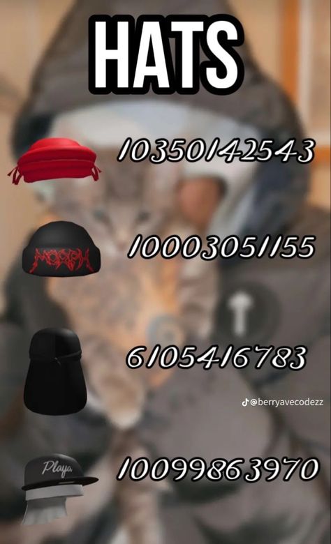 Hat Codes Bloxburg, Red Hat Codes Berry Ave, Berry Avenue Codes Bonet, Berry Avenue Codes Bonnet Black, Hat Codes Berry Ave, Brookhaven Hat Code, Hat Id Code Brookhaven, Black Hat Code Brookhaven, Roblox Hats Codes