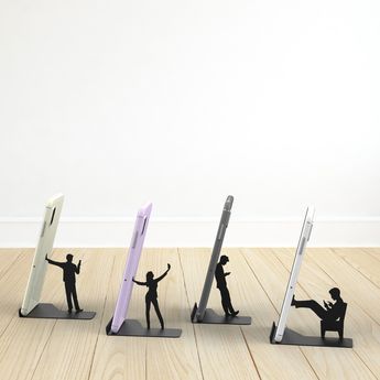 Flattering Poses, Metal Sheet Design, Phone Stand For Desk, Classic Furniture Design, Mobile Stand, Iphone Holder, Human Figures, Like Mike, Smartphone Holder