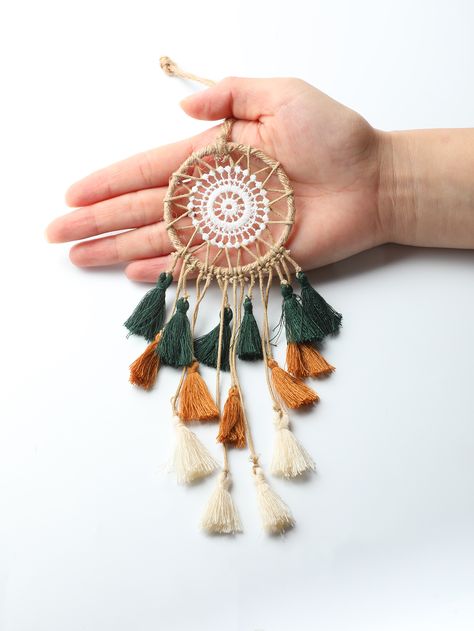 Mini Dream Catcher Macrame Wall Car Decor Boho Home Decoration Small Dreamcatcher Hanging Wall Dream Catcher For Car, Car Room Decor, Oster Dekor, Garden Clothing, Car Room, Small Dream Catcher, Cars Room, Feather Dream Catcher, Bohemian Theme