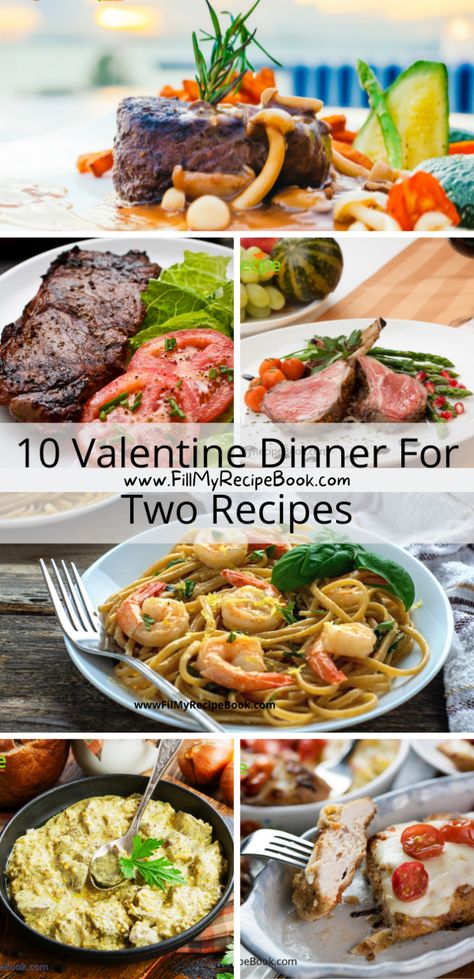 12 Valentine Dinner For Two Recipes Valentine Dinner For Two, British Dessert Recipes, Cooking For Two Recipes, Dinner For Two Recipes, Valentines Food Dinner, My Recipe Book, British Desserts, Valentine Dinner, Cookout Food