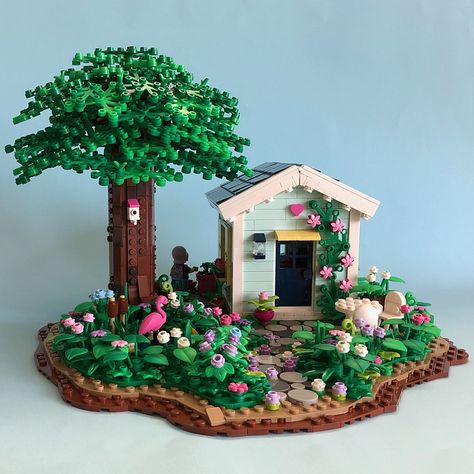 Lego Sets Cute, Cute Lego Builds, Cute Lego Sets Aesthetic, Aesthetic Lego Sets, Aesthetic Legos, Lego Sets Aesthetic, Cool Lego Sets, Lego Fairy, Lego Bible