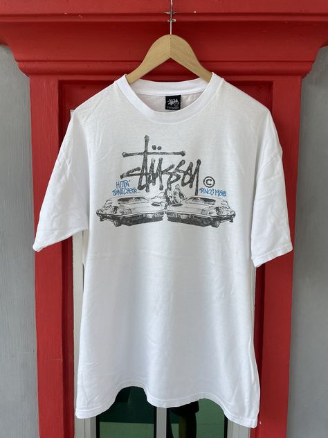 Vintage Rare Vintage Stussy Hittin' Switches Tshirt | Grailed Vintage Stussy T Shirts, Stussy Tshirt, Stussy Shirt, Stussy Tee, Stussy Vintage, Vintage Stussy, Vintage Cloth, 2023 Christmas, Mens Fashion Streetwear