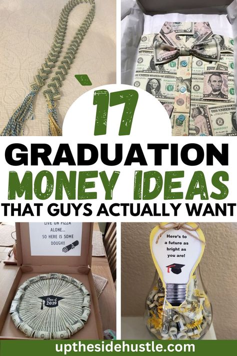 Looking for creative and fun graduation money ideas for guys that don't take too long to put together? These graduation money gift ideas for ideal for guys! My boyfriend absolutely loved what I made him!! Check out the blog post for more inspiration. :)❗️#LoveStory #RomanticEncounters #HeartfeltConnections #DateNightIdeas #SoulmateSearch #FlirtyFridays #CandlelitDinners #StarryEyedMoments #LoveQuotes #DreamyDates #WhisperedPromises #AmourAdventures Money For Graduation Gift Creative, Money Graduation Gift Ideas For Guys, Graduation Money Gifts For High School, Graduation Gift Money Ideas, Money Ideas For Graduation, Graduation Pizza Box Money, Fun Money Gift Ideas Birthday, Graduation Money Gift Ideas For Boys, Diy Graduation Gifts For Boys