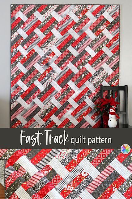 Modern Quilt Patterns Free, Fat Quarter Sewing Projects, Quilt Diy, Strip Quilt Patterns, Layer Cake Quilt Patterns, Fat Quarter Quilt Pattern, Jelly Roll Patterns, Layer Cake Quilts, Jelly Roll Quilt Patterns