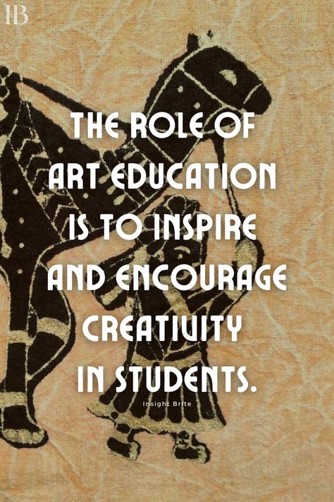 With art education, ignite the spark of creativity within students, inspiring them to explore, create, and dream. | quotes about art | Inspirational and educational words | #ArtEducation #art #creativity #quotes Quotes About Art, Arts Education Quotes, Art Presentation, Importance Of Art, Art Creativity, Creativity Quotes, Dream Quotes, The Spark, About Art