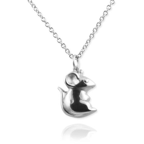 Jana Reinhardt Jewellery Personalised Mouse Necklace ($98) ❤ liked on Polyvore featuring jewelry, necklaces, mouse jewelry, mouse necklace, sterling silver jewelry, sterling silver necklace and sterling silver jewellery Sleeping Mouse, Mouse Necklace, Little Mouse, Cat Earrings, Pretty Jewellery, Handmade Pendants, Jewellery Boxes, Ear Studs, Spring Rings