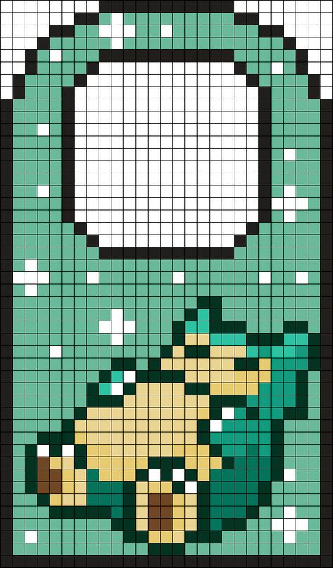 Door Hanger Kandi Pattern, 3d Perler Bead Frog, Snorlax Perler Beads, Nerd Perler Bead Patterns, Perler Bead Grid Patterns, Pixel Art Door Hanger, Bee And Puppycat Perler Beads, Pearler Bead Door Hanger, Pearler Bead Pokemon