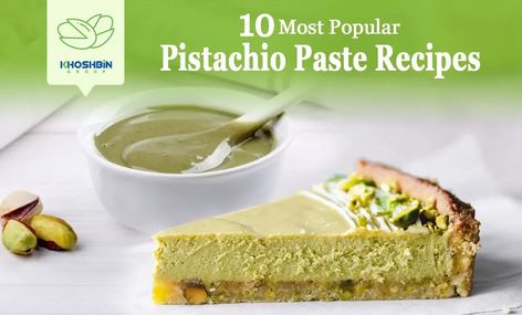 Recipes Using Pistachio Paste, Recipes With Pistachio Paste, Pistachio Paste Recipe Desserts, Pistachio Paste Recipe, Pistachio Paste, Pistachio Cupcakes, Marzipan Recipe, Macaron Filling, Pistachio Cookies