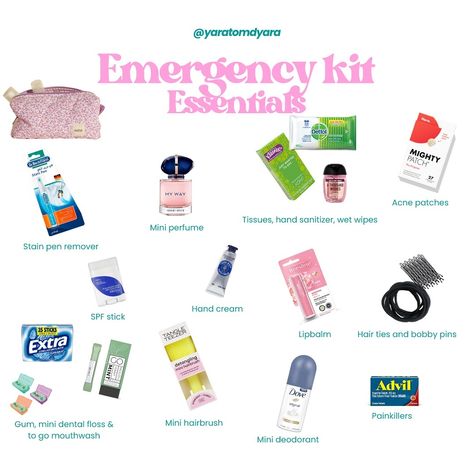 Med School Starter Pack: Must-haves . . . #medschool #uniessentials #schoolessentials #studygram #studytok #medtok #backtoschoolessentials #backtoschool Cant Cry, Chartered Accountant, Dental Floss, Med School, Marine Biology, Wet Wipe, Pharmacist, Mouthwash, Emergency Kit