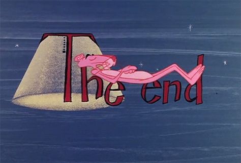 The End Gif, Pink Panther Cartoon, Tom Et Jerry, First Youtube Video Ideas, Morning Cartoon, Pink Pajamas, Cartoon World, Chibi Characters, Cartoon Gifs