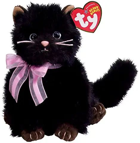 Amazon.com: stuffed animal ty Cat Beanie Baby, Cat Beanie, Beanie Buddies, Stuffed Animal Cat, Beanie Boo, Beanie Boos, Black Beanie, Fluffy Cat, Cute Stuffed Animals