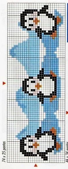 Cross Stitch Embroidery Patterns, Embroidery Patterns Ideas, Pola Kristik, Patterns Ideas, Cross Stitch Bookmarks, Cross Stitch Bird, Baby Cross, Cross Stitch Borders, Cross Stitch Baby