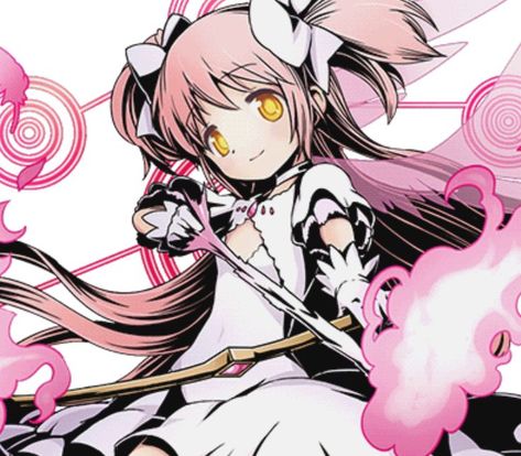 God madoka icon/pfp Official art <3 Madoka Holding Earth, Madoka God Form, God Madoka, Me Board, Four Movie, Magia Record, Christmas Painting, Puella Magi, Puella Magi Madoka Magica