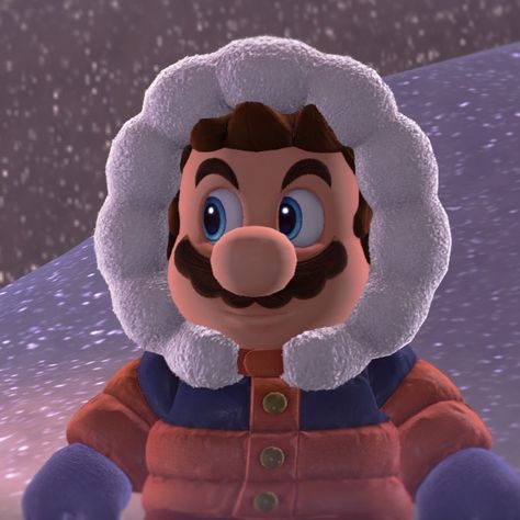 Nintendo Pfp Aesthetic, Pfp Mysterious, Super Mario Pfp, Yoshi Pfp, Mario Pfp, Mario Icons, Mario Funny, Snow Adventure, Super Mario Nintendo